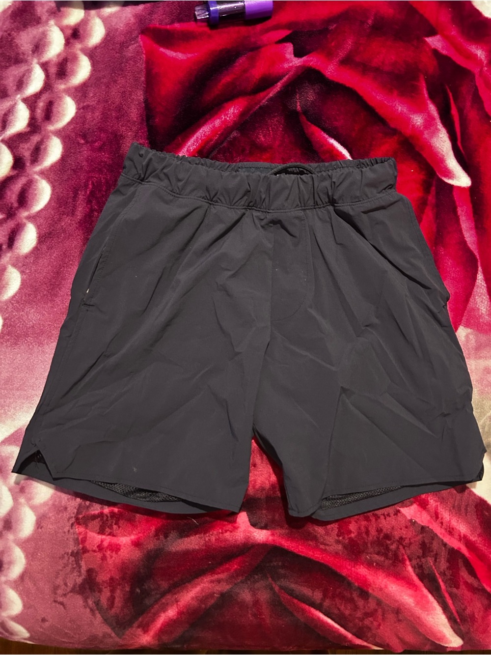 Abercrombie & Fitch Black Athletic Shorts